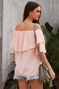 Off-Shoulder Frilled Top